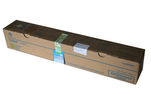 柯尼卡美能達C284e原裝碳粉 黃色