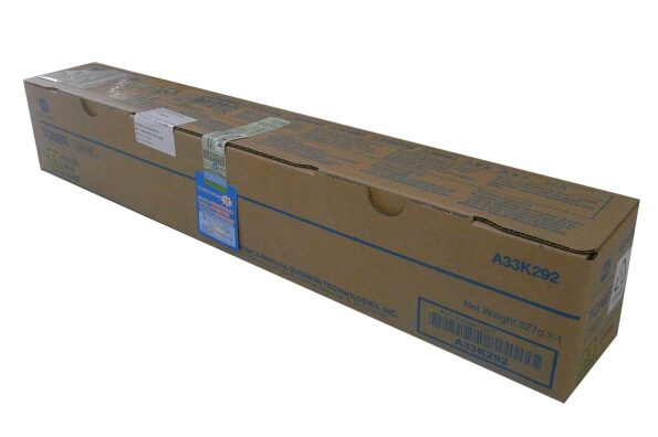 柯尼卡美能達C554e黃色碳粉