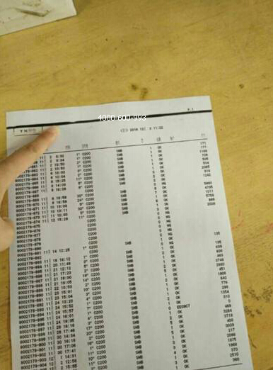 柯尼卡美能達(dá)彩色復(fù)印機(jī)C200e打印出現(xiàn)黑線效果圖-科頤辦公