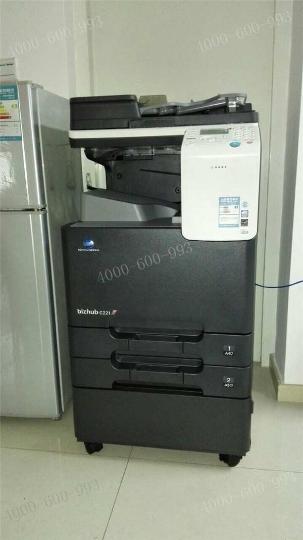 給廣州通信企業(yè)成功安裝的柯尼卡美能達(dá)彩色復(fù)印機(jī)C221-科頤辦公