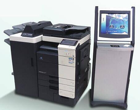 柯尼卡美能達自助打印終端-科頤辦公分享