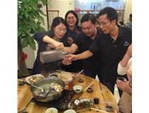 1月6號柯尼卡美能達復(fù)印機代理商科頤之家年會記