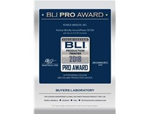 柯尼卡美能達彩色數碼印刷機AccurioPress C6100榮獲BLI 年度大獎